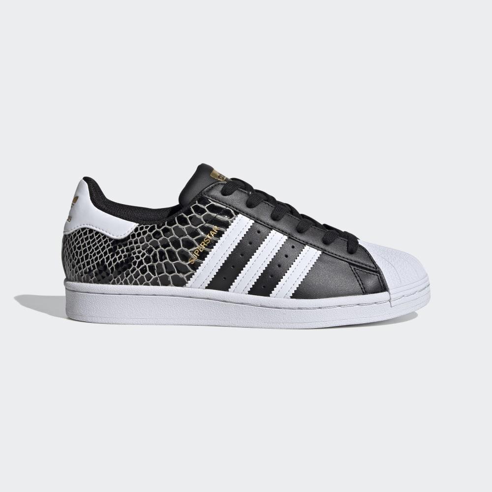 Originals Adidas Superstar Dama Romania - Negrii/Albi/Aurii Metal FV3327